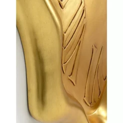 KARE Design Uhren-Wanduhr Big Drop Gold 92X127Cm