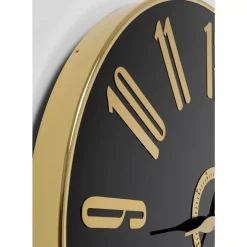 KARE Design Uhren-Wanduhr Casino Schwarz O76Cm