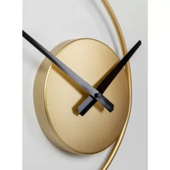 KARE Design Uhren-Wanduhr Circular Gold O74Cm
