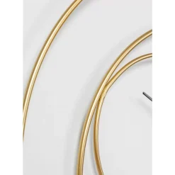 KARE Design Uhren-Wanduhr Circular Gold O74Cm