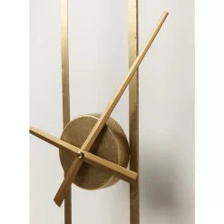 KARE Design Uhren-Wanduhr Clip Gold O60Cm