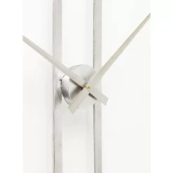 KARE Design Uhren-Wanduhr Clip Silber O60Cm