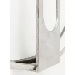 KARE Design Uhren-Wanduhr Clip Silber O60Cm