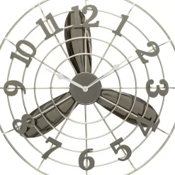 KARE Design Uhren-Wanduhr Fan Blade O61Cm