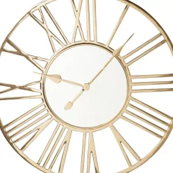 KARE Design Uhren-Wanduhr Giant Gold O80Cm