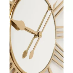 KARE Design Uhren-Wanduhr Giant Gold O80Cm