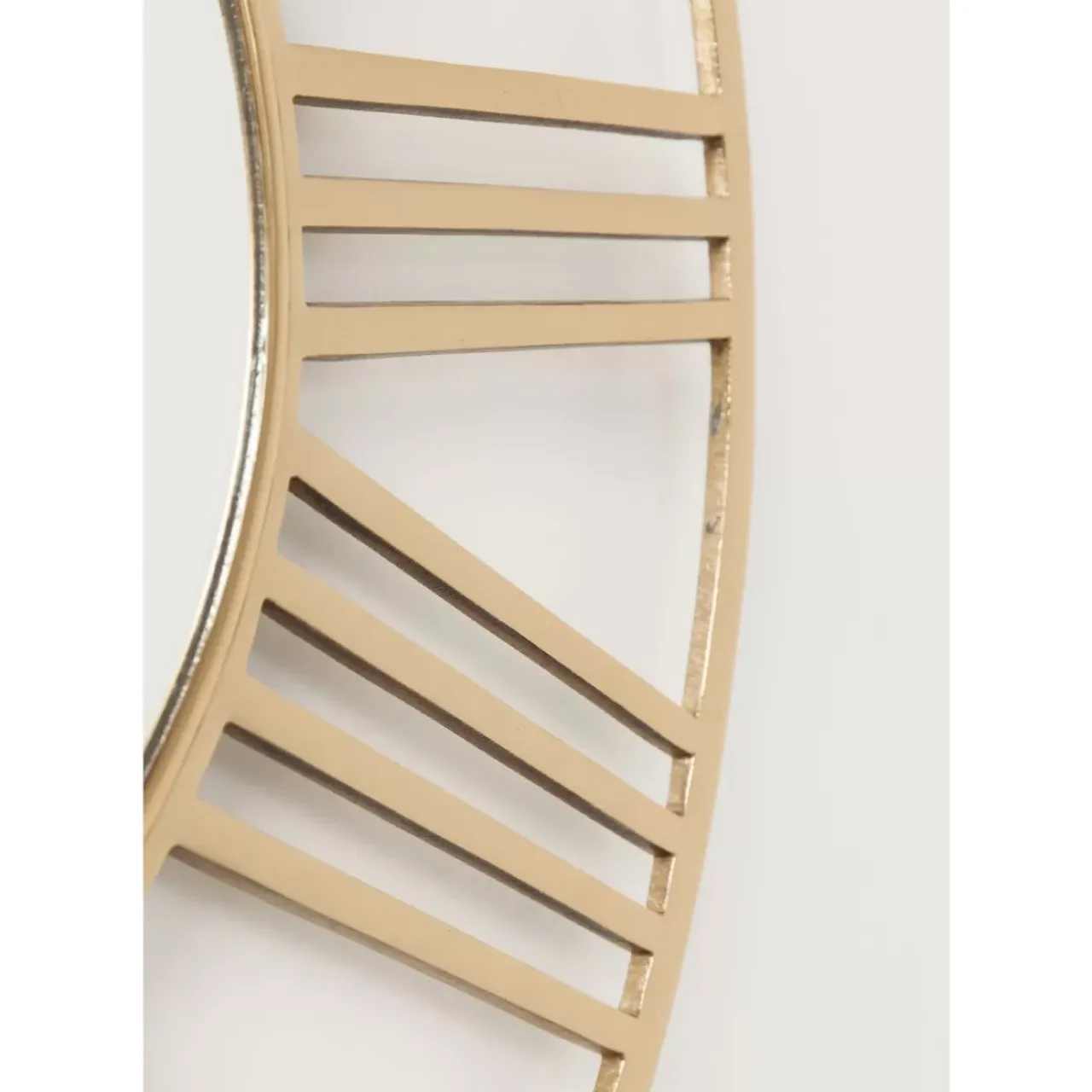 KARE Design Uhren-Wanduhr Giant Gold O80Cm