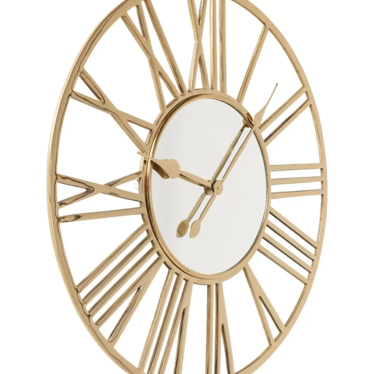 KARE Design Uhren-Wanduhr Giant Gold O80Cm