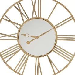 KARE Design Uhren-Wanduhr Giant Gold O120Cm