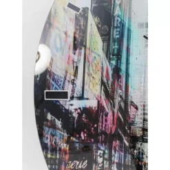 KARE Design Uhren-Wanduhr Glas Times Square O80Cm