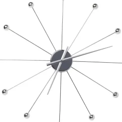 KARE Design Uhren-Wanduhr Like Umbrella Balls Chrome