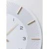 KARE Design Uhren-Wanduhr Lio Weis O60