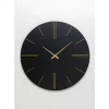 KARE Design Uhren-Wanduhr Luca Schwarz O70Cm