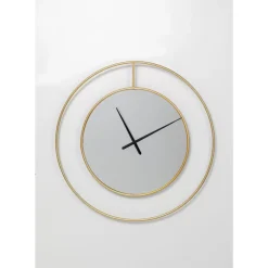 KARE Design Uhren-Wanduhr Magnificent Gold O90Cm