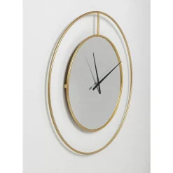 KARE Design Uhren-Wanduhr Magnificent Gold O90Cm