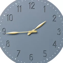 KARE Design Uhren-Wanduhr Mailo Grau O50