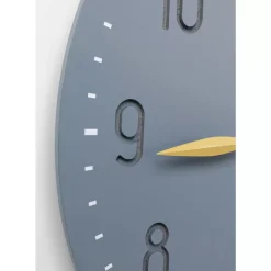 KARE Design Uhren-Wanduhr Mailo Grau O50