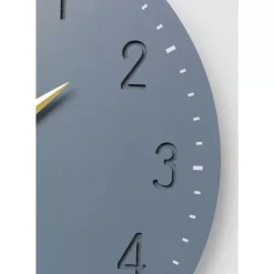 KARE Design Uhren-Wanduhr Mailo Grau O50