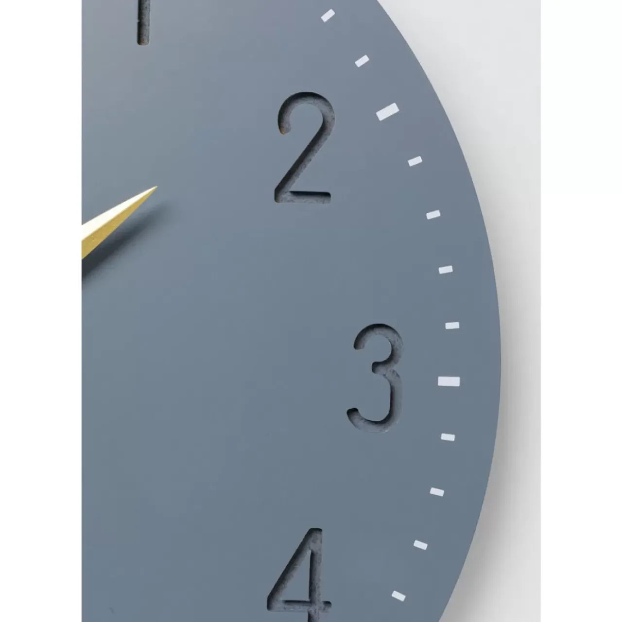 KARE Design Uhren-Wanduhr Mailo Grau O50