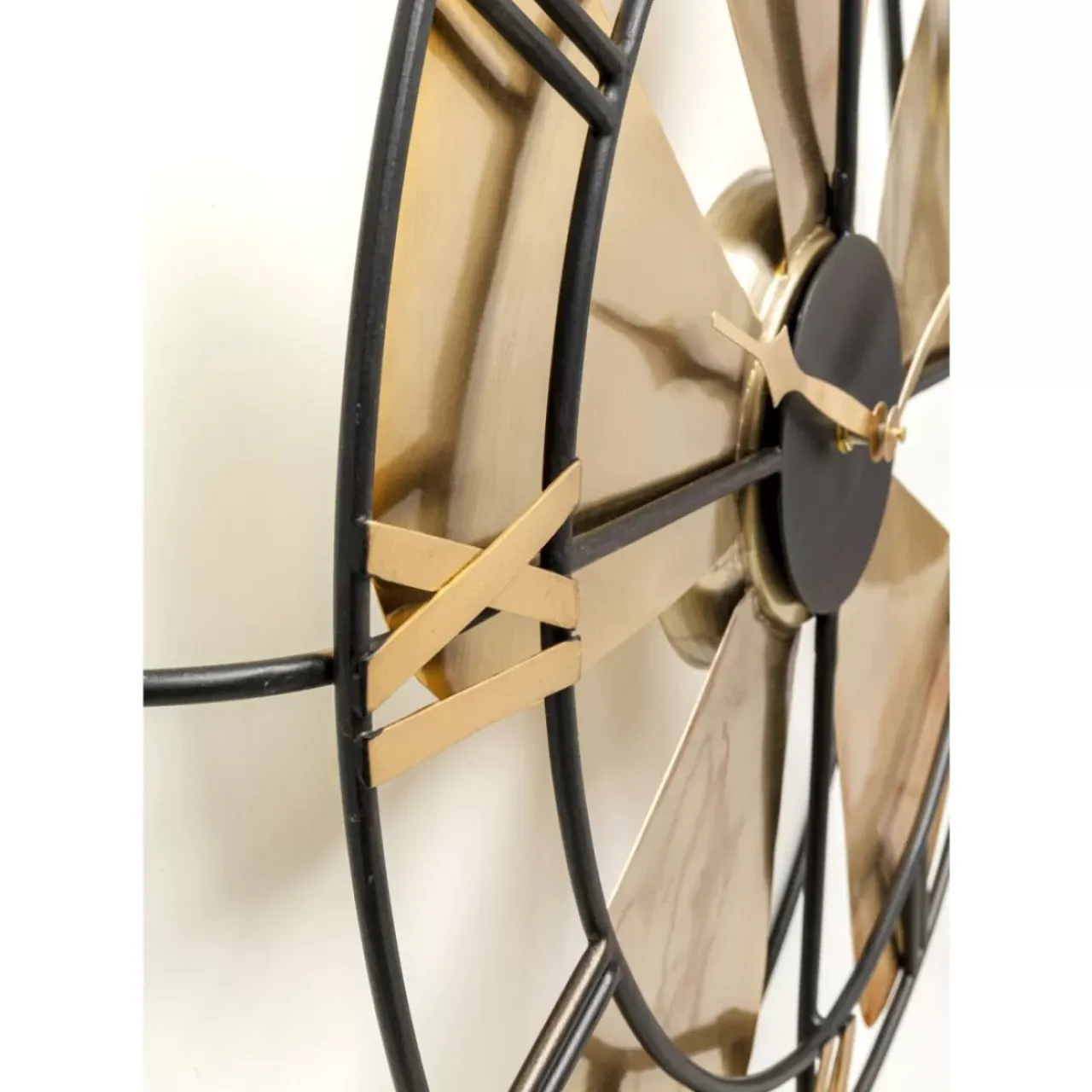 KARE Design Uhren-Wanduhr Propeller O62Cm