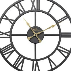 KARE Design Uhren-Wanduhr Roman Schwarz O41Cm