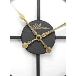 KARE Design Uhren-Wanduhr Roman Schwarz O41Cm