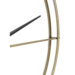 KARE Design Uhren-Wanduhr Simple Pure Brass O95Cm