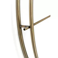 KARE Design Uhren-Wanduhr Simple Pure Brass O95Cm