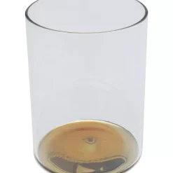 KARE Design Geschirr & Tischaccessoires-Wasserglas Electra Gold 11Cm
