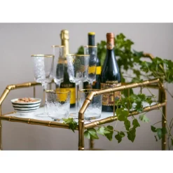 KARE Design Geschirr & Tischaccessoires-Wasserglas Hommage