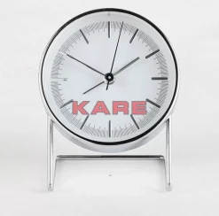 KARE Design Uhren-Wecker Levin Silber