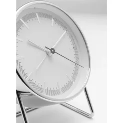 KARE Design Uhren-Wecker Levin Silber