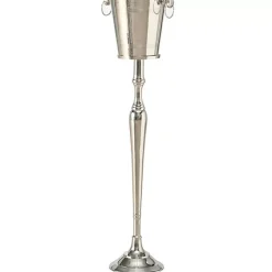 KARE Design Geschirr & Tischaccessoires-Weinkuhler Pillar Silber