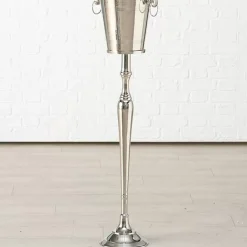 KARE Design Geschirr & Tischaccessoires-Weinkuhler Pillar Silber