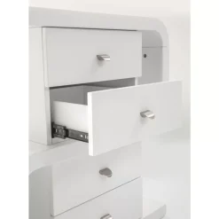 KARE Design Tische-White Club Schreibtisch Snake 150X70Cm