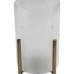 KARE Design Kerzenständer & Laternen-Windlicht Pillar Steam 25Cm