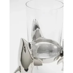 KARE Design Kerzenständer & Laternen-Windlicht Shark Family 23Cm