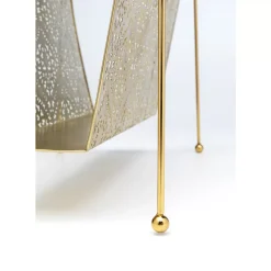 KARE Design Zeitungsständer-Zeitungsständer Basket Gold Gros