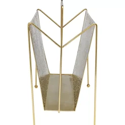 KARE Design Zeitungsständer-Zeitungsständer Basket Gold Gros