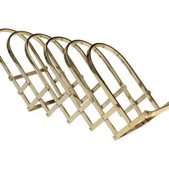 KARE Design Zeitungsständer-Zeitungsständer Flex Gold